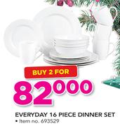 Everyday 16 Piece Dinner Set-For 2