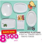 Assorted Platters-Each