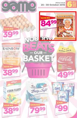Game KZN : Fresh Leaflet (25 Oct - 30 Oct 2016), page 1