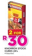 Knorrox Stock Cubes Assorted-2x24's