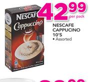 Nescafe Cappucino Assorted-10's Per Pack