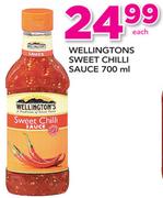 Wellingtons Sweet Chilli Sauce-700ml