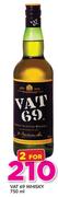 Vat 69 Whisky-2x750ml