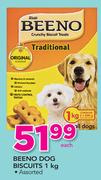 Beeno Dog Biscuits Assorted-1Kg