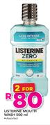 Listerine Mouth Wash Assorted-2x500ml