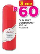 Old Spice Deodorant Assorted-3x150ml