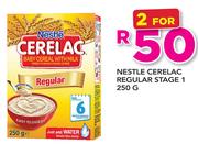 Nestle Cerelac Regular Stage 1-2x250g