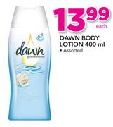 Dawn Body Lotion Assorted-400ml