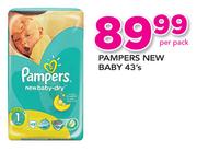 Pampers New Baby-43's Per Pack