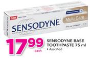 Sensodyne Base Toothpaste Assorted-75ml