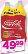 Coca-Cola Value Pack-4x2Ltr Per Pack
