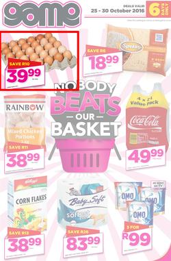 Game Western Cape : Fresh Leaflet (25 Oct - 30 Oct 2016), page 1