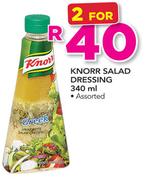 Knorr Salad Dressing 340ml-For 2