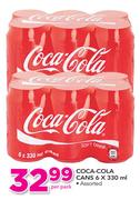 Coca Cola Cans-6x330ml