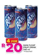 Rani Float Fruit Drink 240ml-For 4
