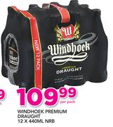 Windhoek Premium Draught NRB-12x440ml