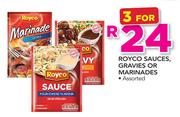 Royco Sauces, Gravies Or Marinades-For Any 3