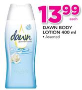 Dawn Body Lotion Assorted-400ml