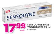 Sensodyne Base Toothpaste Assorted-75ml