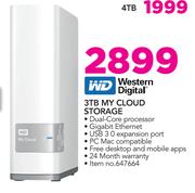 WD 3TB My Cloud Storage