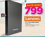 Lenovo 2.5" 1TB Hard Drive