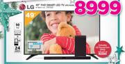 LG 49" FHD Smart LED TV 49LH600