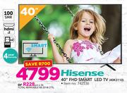 Hisense 40" FHD Smart LED TV 40K3110