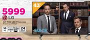 LG 43" FHD LED TV 43LH500