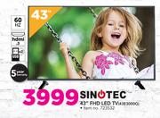 Sinotec 43" FHD LED TV 43E3000G