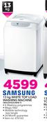 Samsung 13kg White Top Load Washing Machine WA13F5S2UWW F