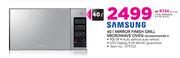Samsung 40Ltr Mirror Finish Grill Microwave Oven MG402MADXBB F