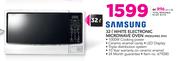 Samsung 32Ltr White Electronic Microwave Oven ME9114W1 XFA