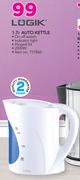 Logik 1.7Ltr Auto Kettle