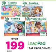 Leapfrog Leappad Games-Each