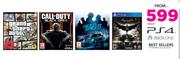 PS4/Xbox One Best Sellers-Each