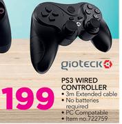 Gioteck PS3 Wired Controller