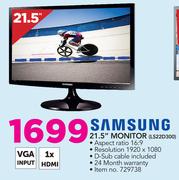 Samsung 21.5" Monitor LS22D300