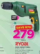 Ryobi 500W Impact Drill