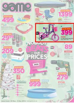 Game : Nobody Beats Our Prices (23 Nov - 5 Dec 2016), page 1