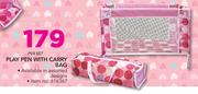 My Sweet Love Play Pen With Carry Bag-Per Set