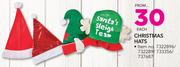 Santa's Christmas Hats-Each