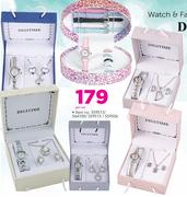 Digitime Watch & Jewellery Gift Set-Per Set