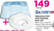 Bambino Freedom Step And Trainer Seat Set-Per Set