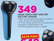 Philips Aqua Touch Wet And Dry Electric Shaver