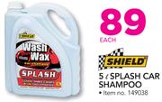 Shield 5Ltr Splash Car Shampoo