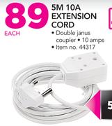 Simple Choice 5m 10A Extension Cord