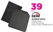 1st Gear Rubber Mats-Each
