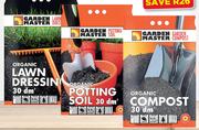 Garden Master Lawn Dressing, Compost Or Poting Soil-Any 5