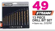 Stramm 13 Piece Drill Bit Set