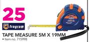 Fragram Tape Measure 5m x19mm